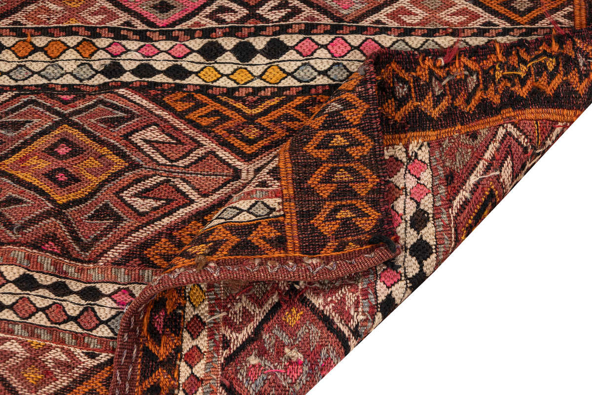 (3' x 3'7'') Vintage Turkish Small Kilim