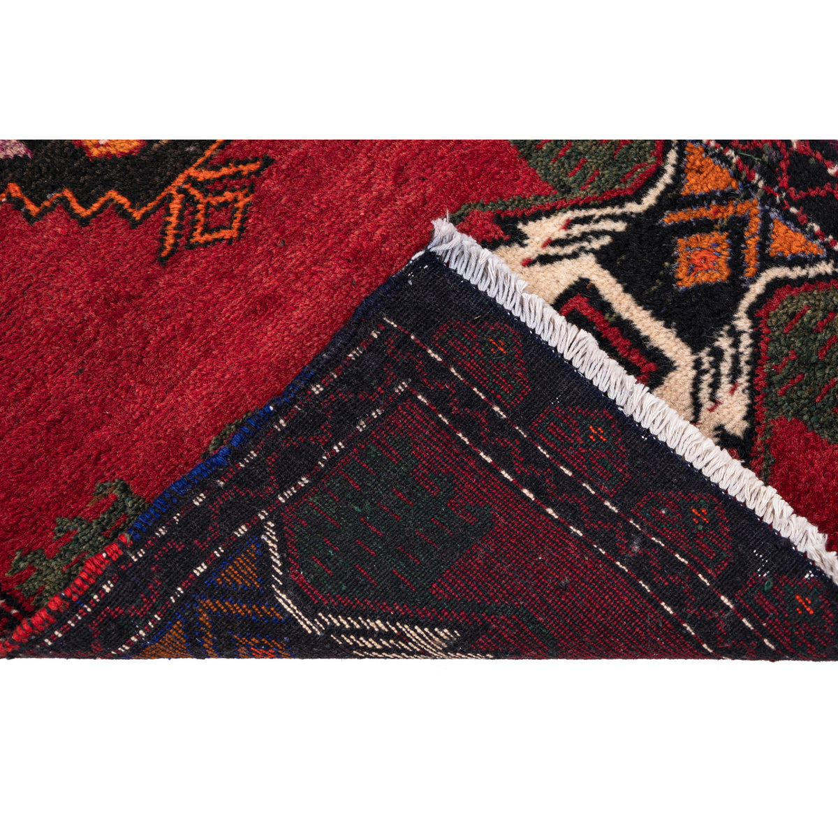 Handwoven Small Boho Turkish Entryway Rug - (1'7" x 3'9")