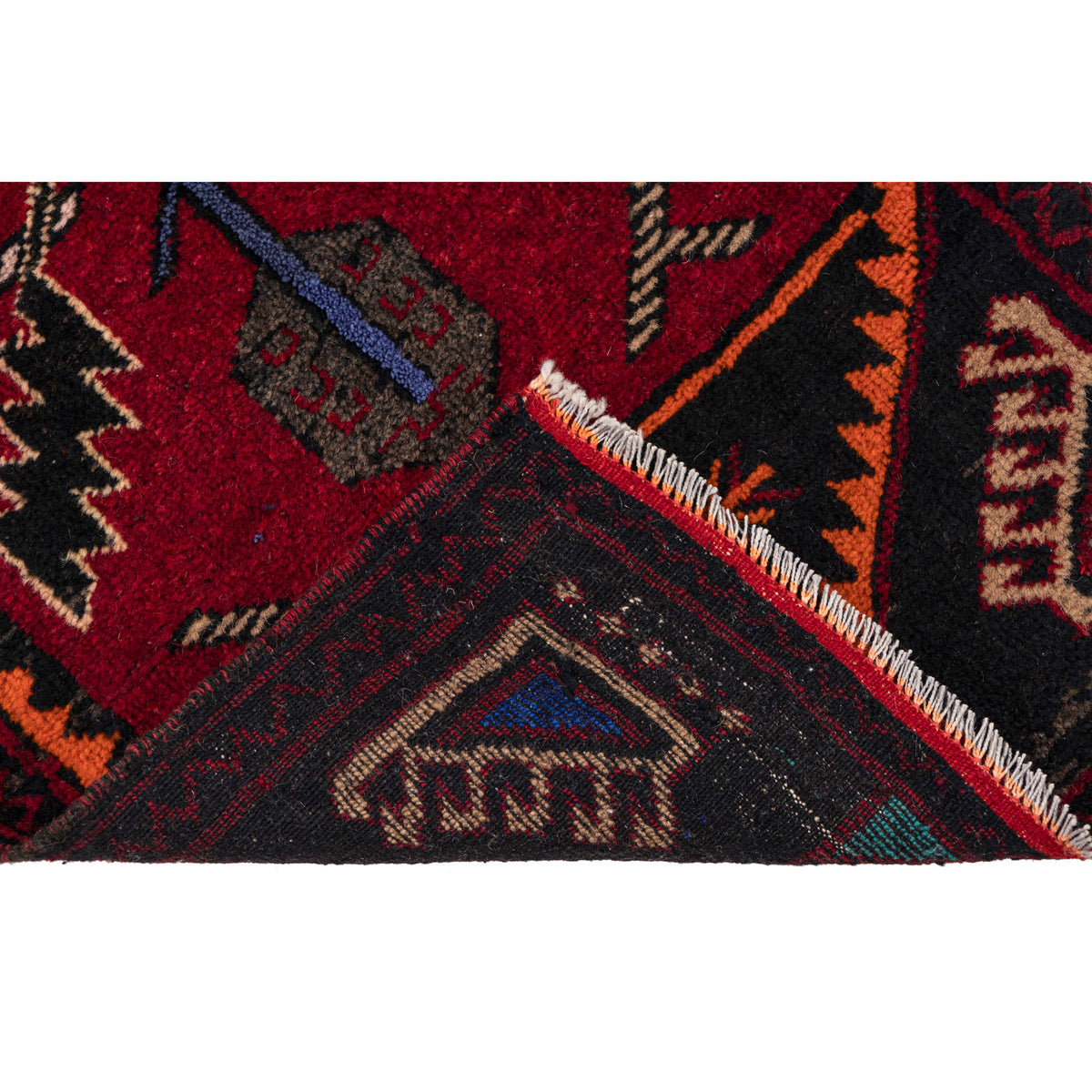 Handwoven Entryway Bohemian Rug - (1'8" x 3'6")