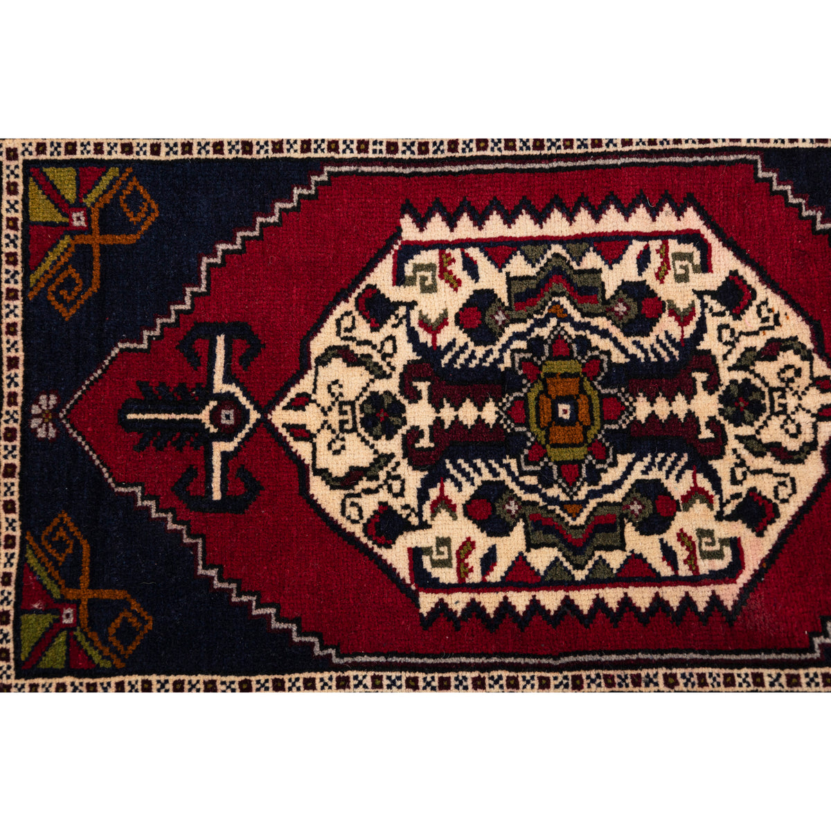 Authentic Oriental Small Turkish Rug Mat  - (2' x 3'8")