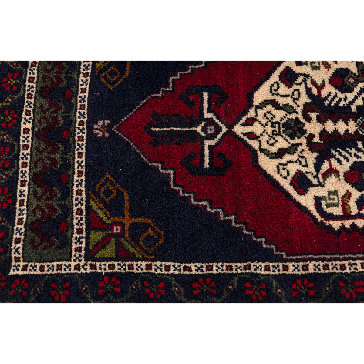 Vintage Turkish Small Rug - (1'8" x 3'3")