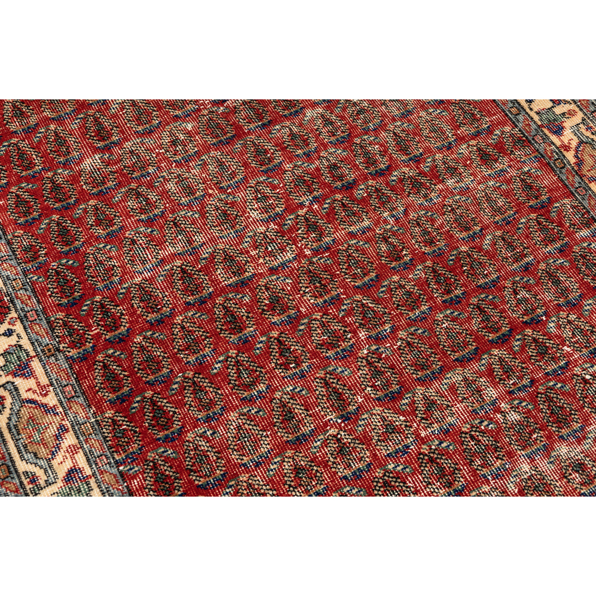 Rusakh - (3'8'' x 7') Vintage Turkish Rug