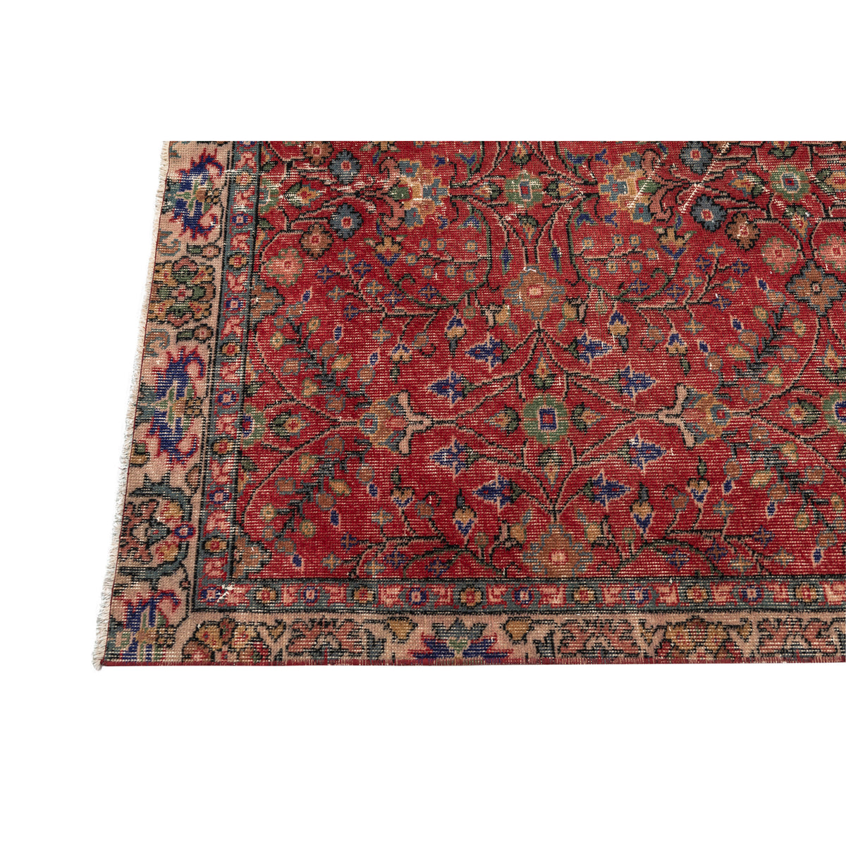 Berezo - (4'11'' x 9'4'') Vintage Turkish Rug