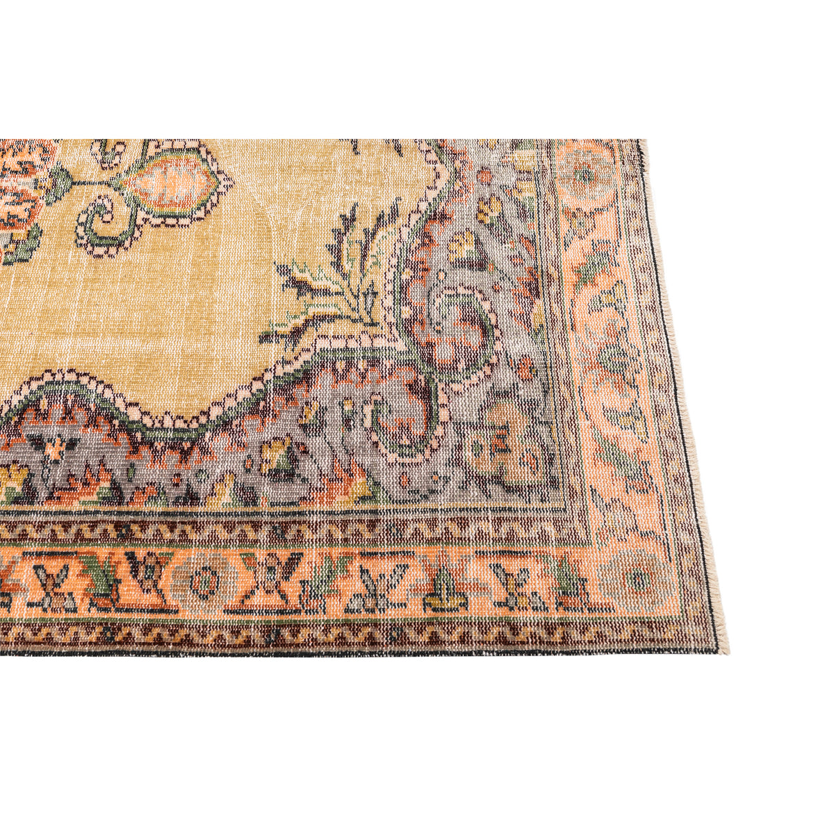 Torgaly - (5'9'' x 9'2'') Vintage Turkish Rug