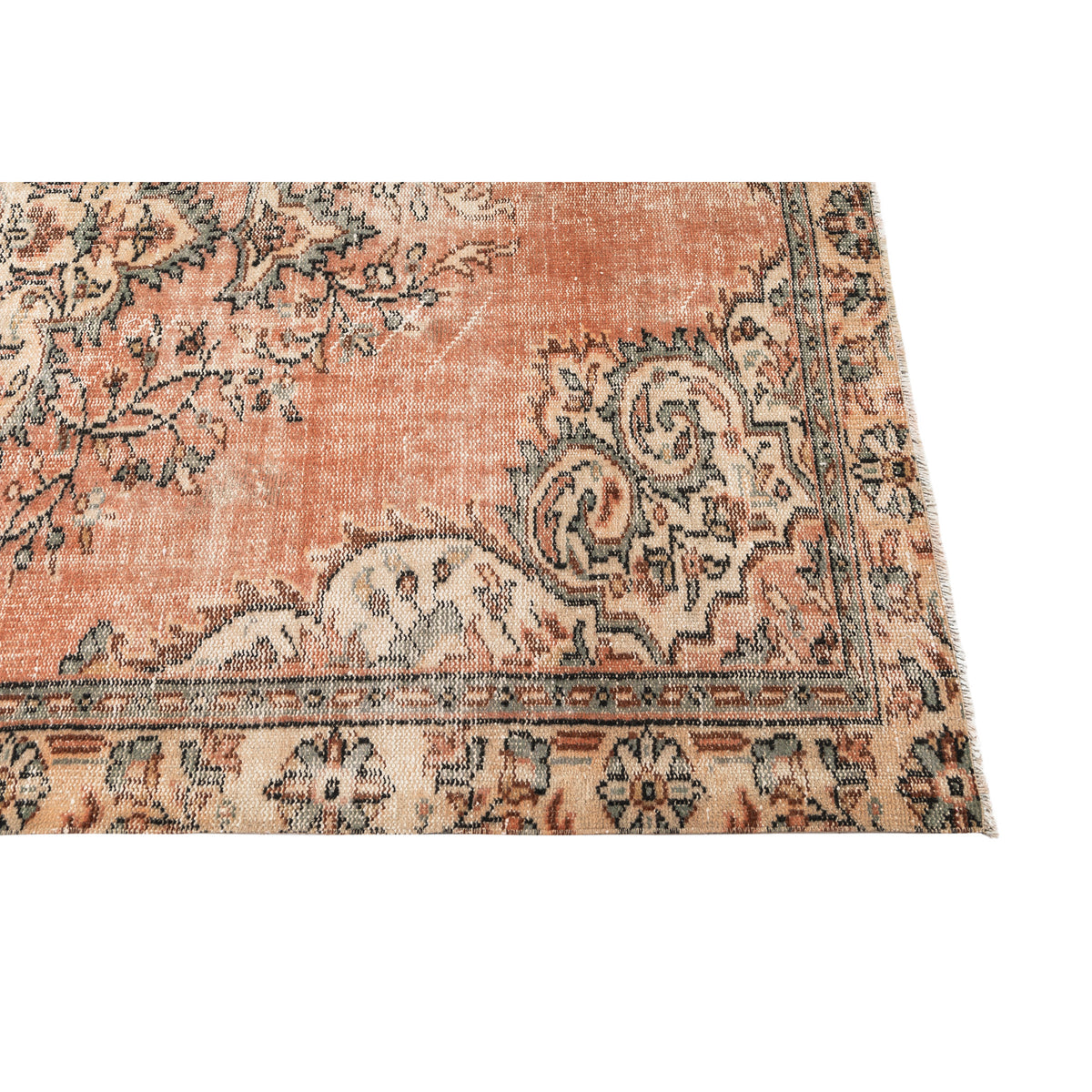 Usharal - (5'9'' x 9'9'') Vintage Turkish Rug