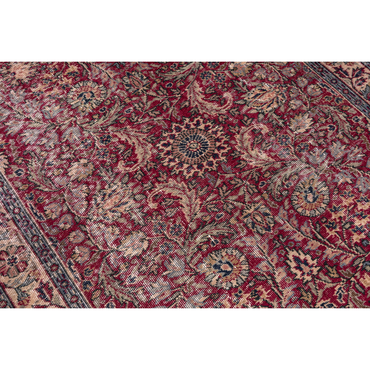 Drovya - (5'3'' x 8'7'') Vintage Turkish Rug