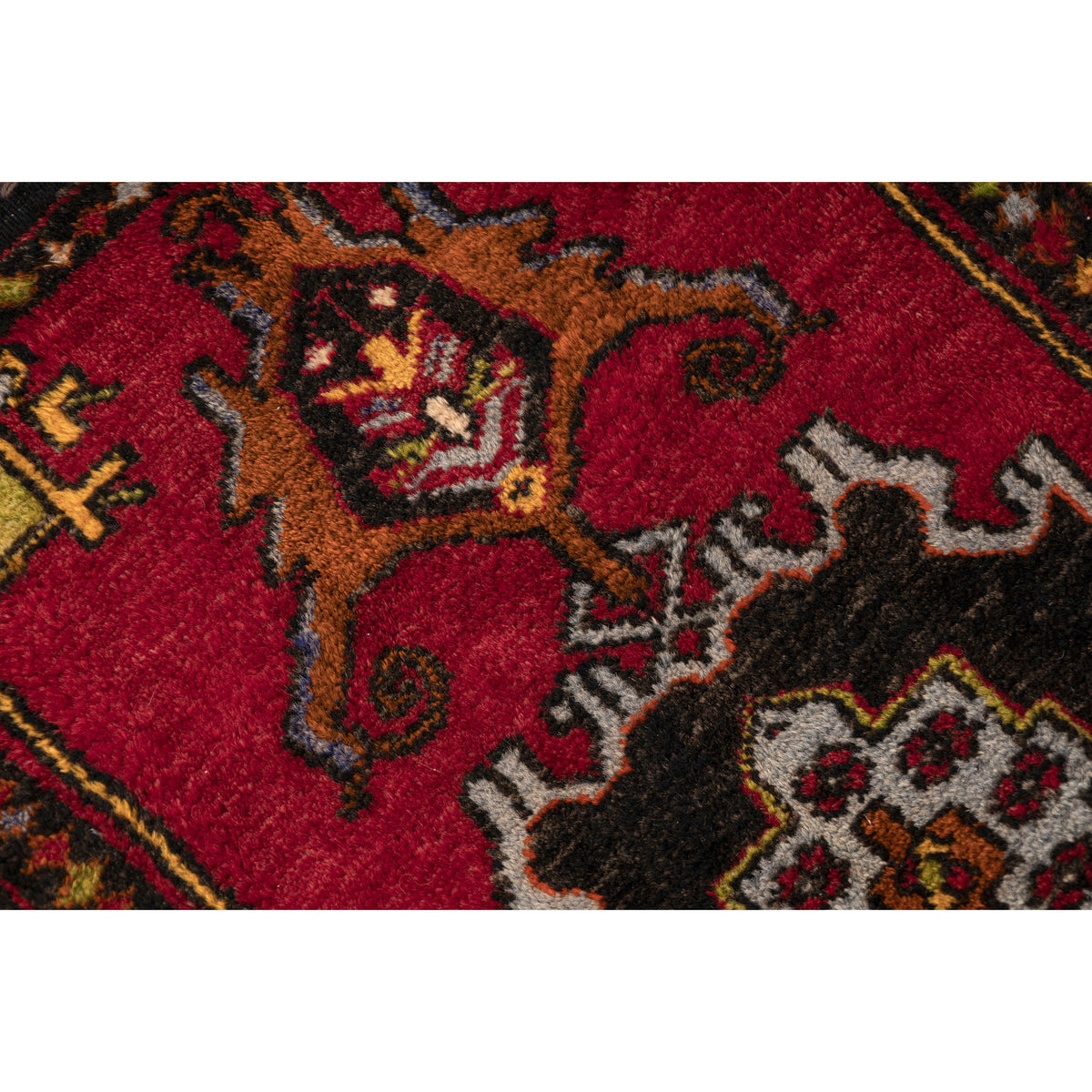 Khural - (2' x 3'1") Vintage Turkish Rug