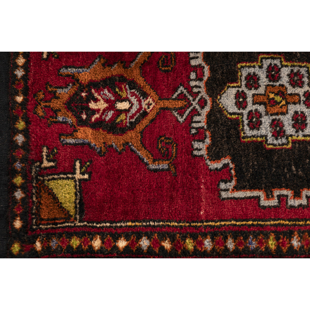 Khural - (2' x 3'1") Vintage Turkish Rug