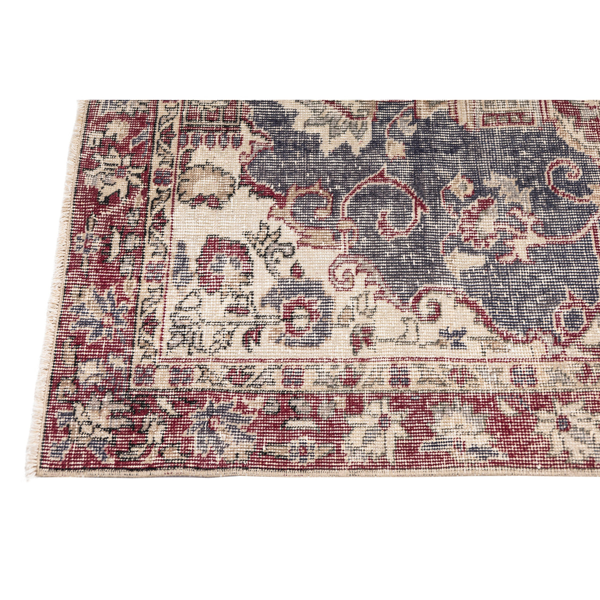 Vintage Oushak Area Rug - (3'7" x 6'7")