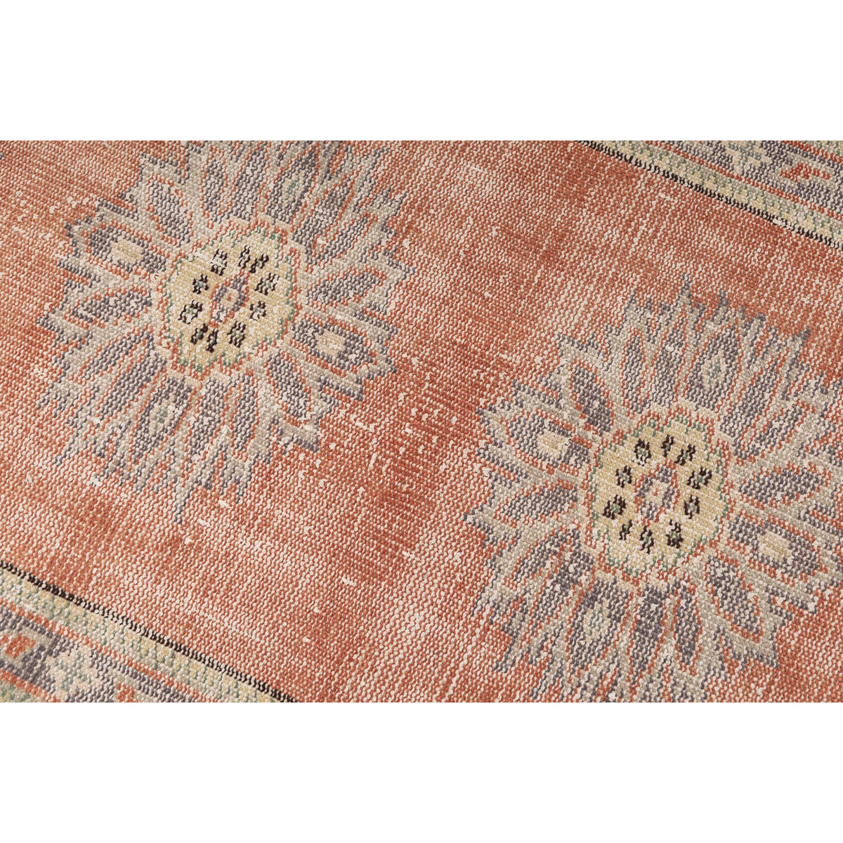 Small Turkish Kitchen Runner Rug - (2'8" x 6'7")