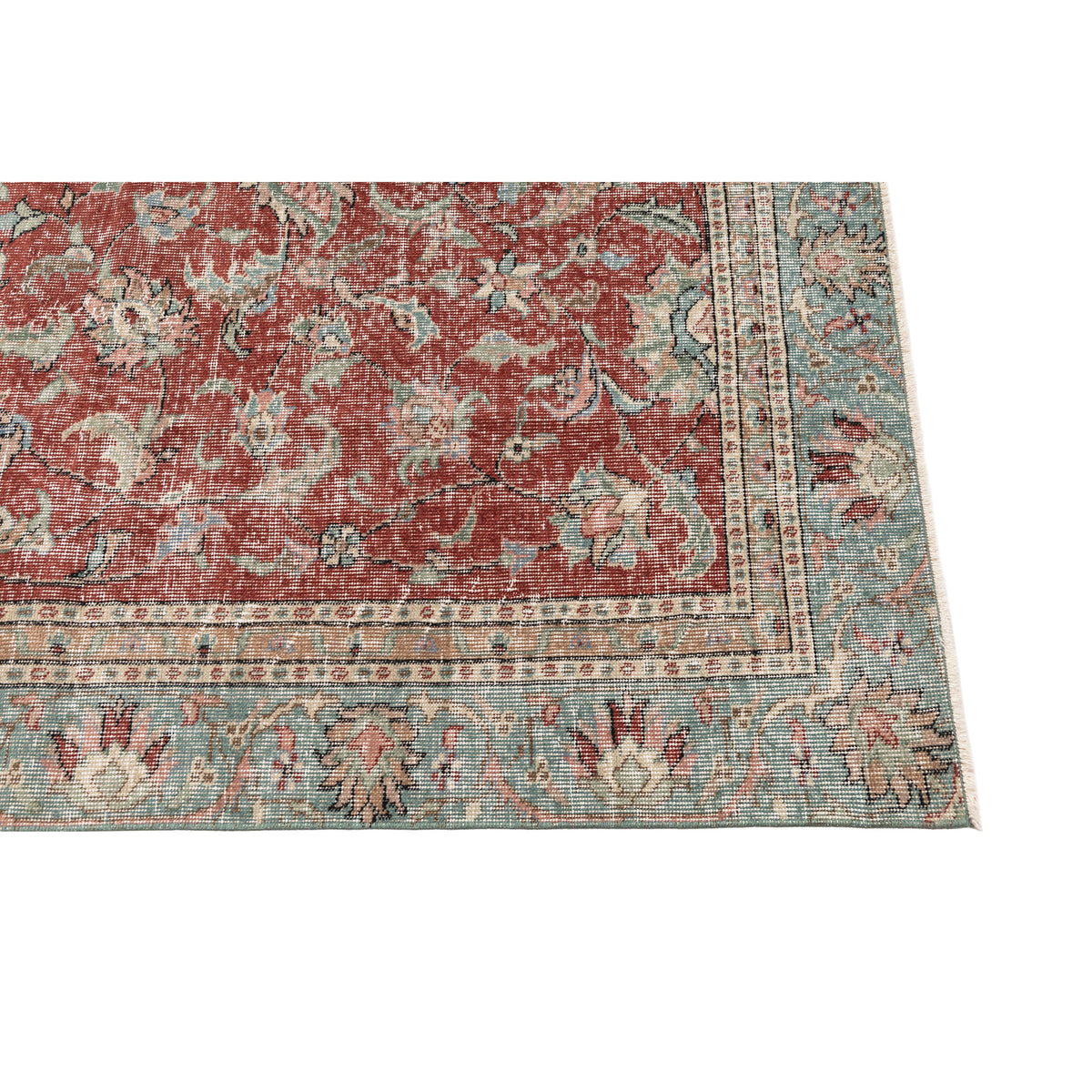 Chatkal - (5'10'' x 8'9'') Vintage Turkish Rug