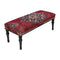 handmade vintage upholstered bench