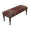 handmade vintage upholstered bench