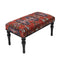 vintage upholstered bench