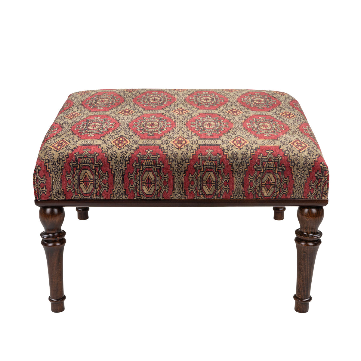 One-of-a-Kind Vintage Kilim Coffee Table – Handmade with Restored Kilims, Durable and Stylish