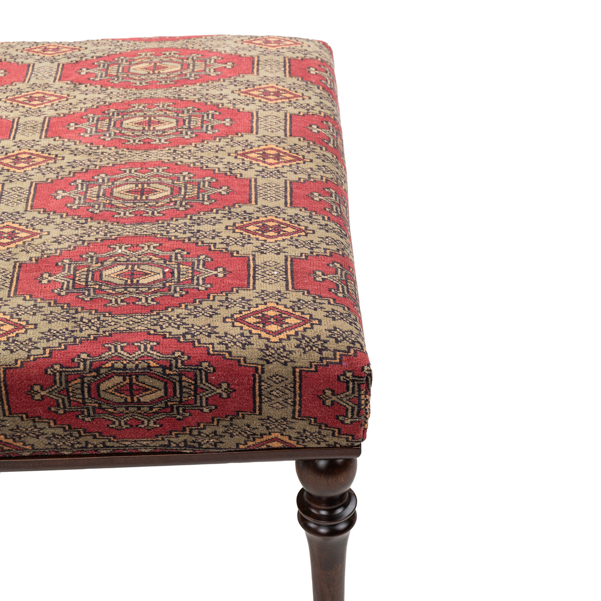 One-of-a-Kind Vintage Kilim Coffee Table – Handmade with Restored Kilims, Durable and Stylish