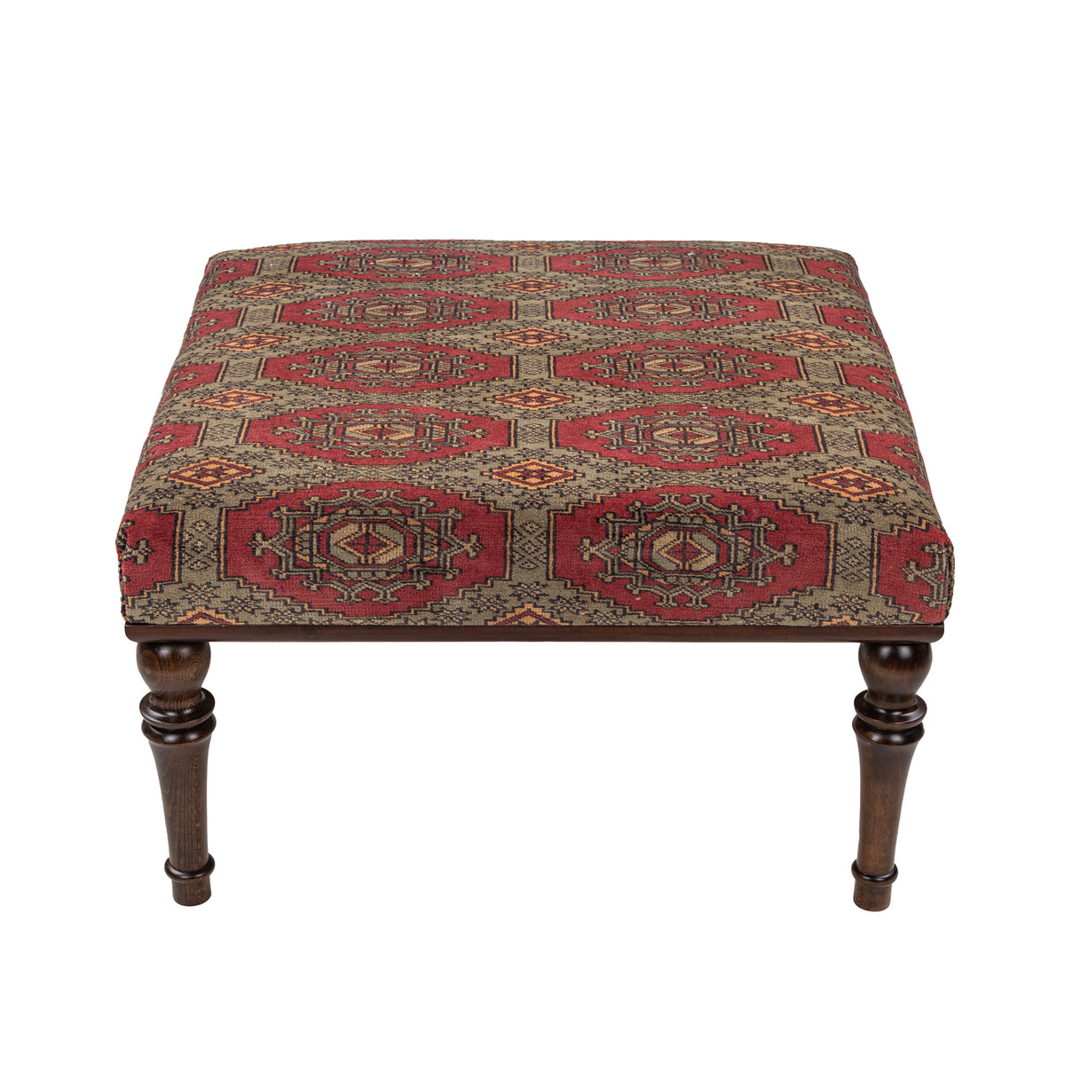 One-of-a-Kind Vintage Kilim Coffee Table – Handmade with Restored Kilims, Durable and Stylish