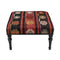 Vintage Rug Upholstered Coffee Table