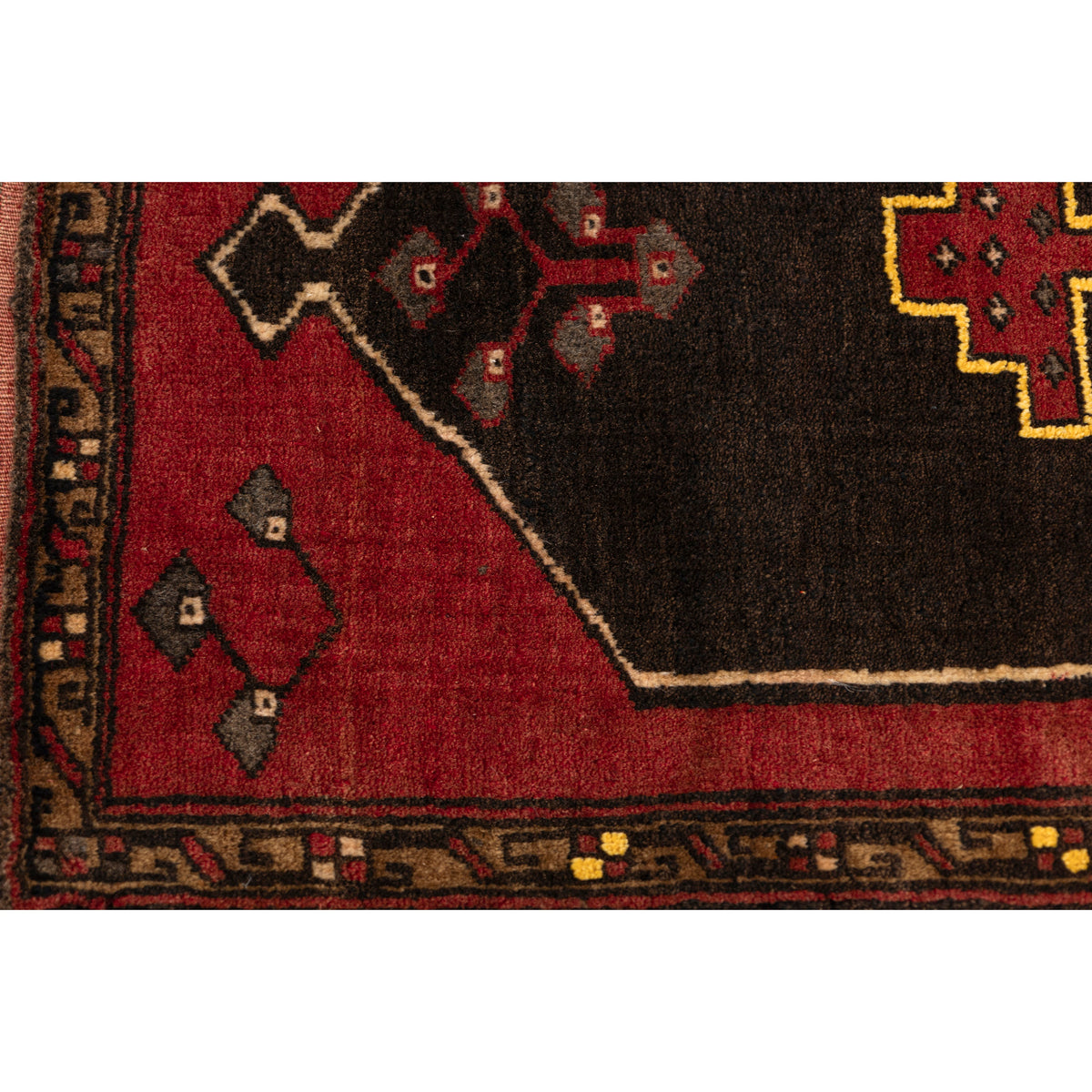 Badrah - (1'10" x 3'4") Vintage Turkish Rug