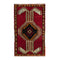 vintage turkish bathroom rug, small rug 