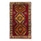 vintage turkish bathroom rug, small rug 