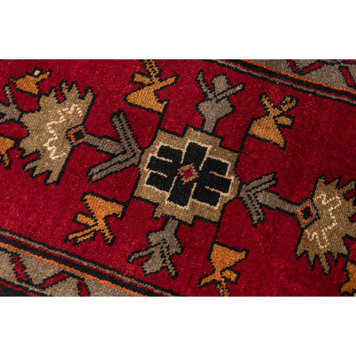 Ziryah - (1'10" x 3'6") Vintage Turkish Rug