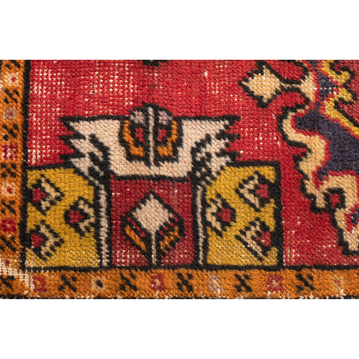 Ranjbar - (1'7" x 2'11") Vintage Turkish Rug