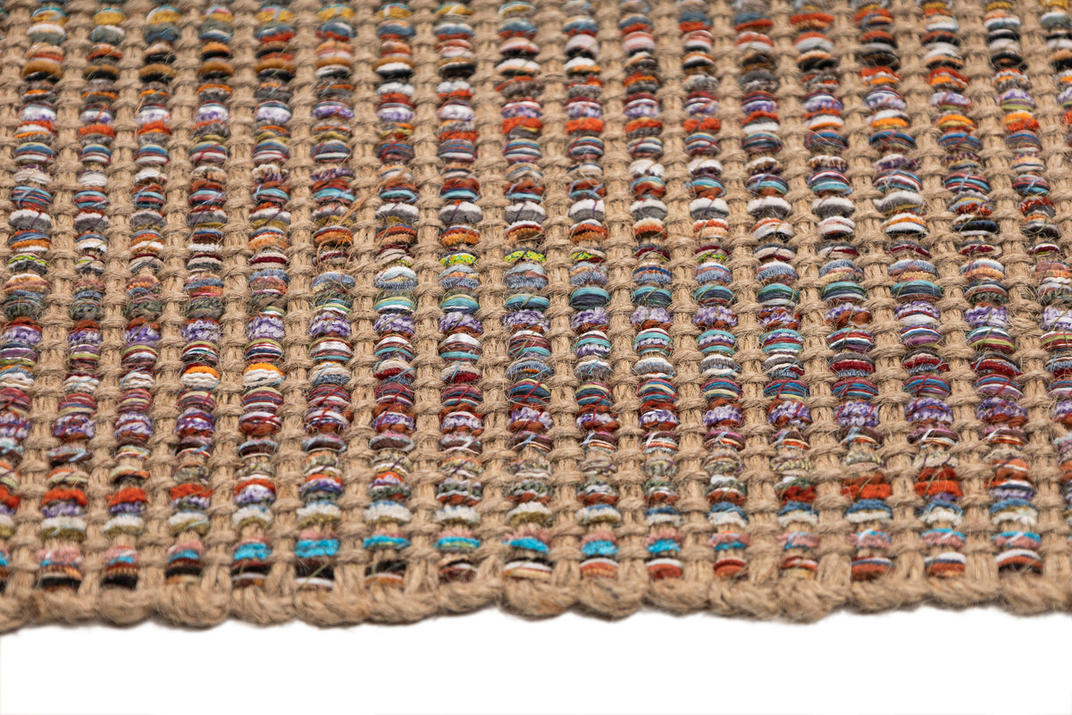 Jute Washable and Recycled Eco-Friendly Turkish Rug