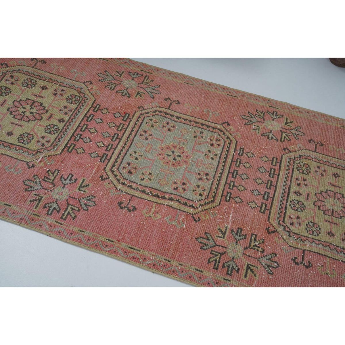 Kismet - (3' x 11'3") Vintage Turkish Runner Rug