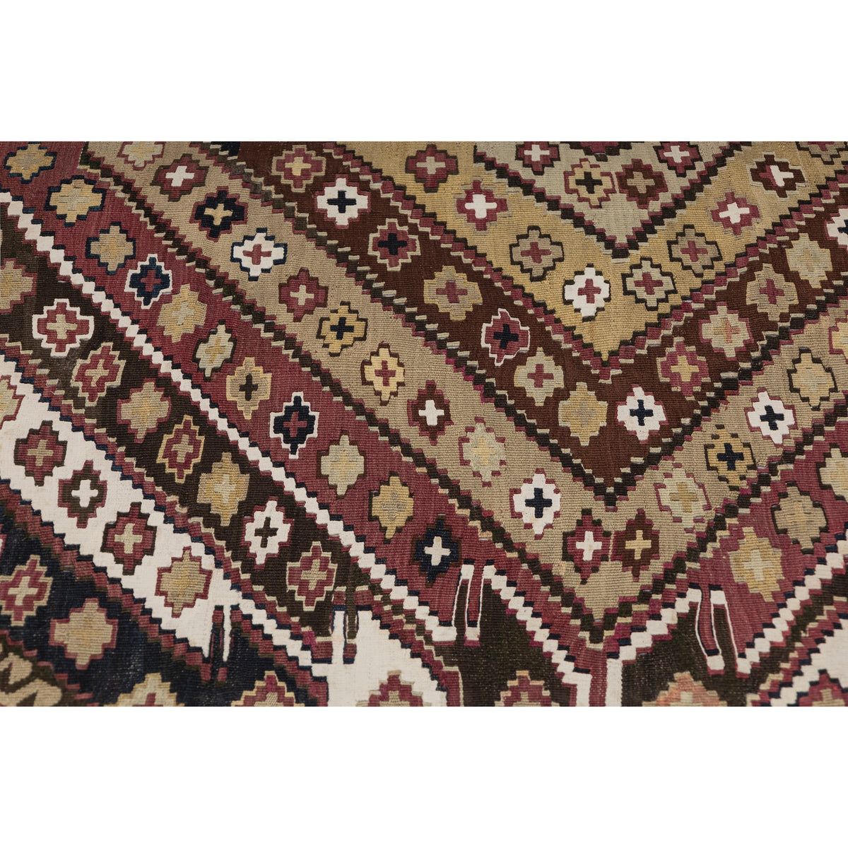 Hileylan - (2'5''x 12'3'') Vintage Turkish Kilim