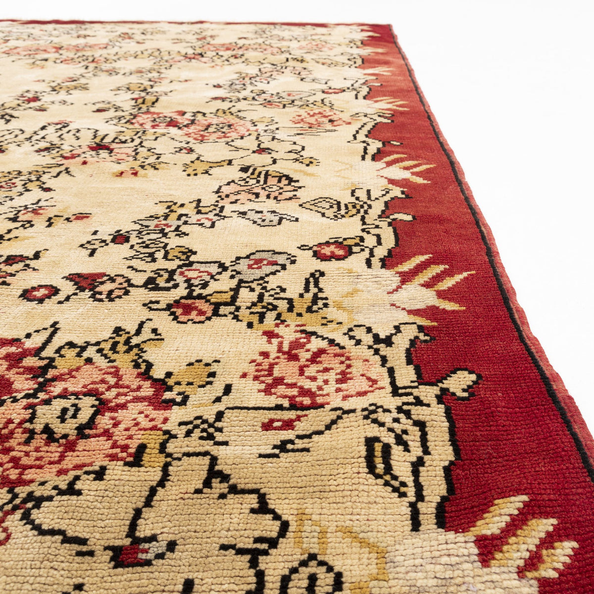 Cerkesh - (4'5" x 7'10") Oriental Turkish Rug