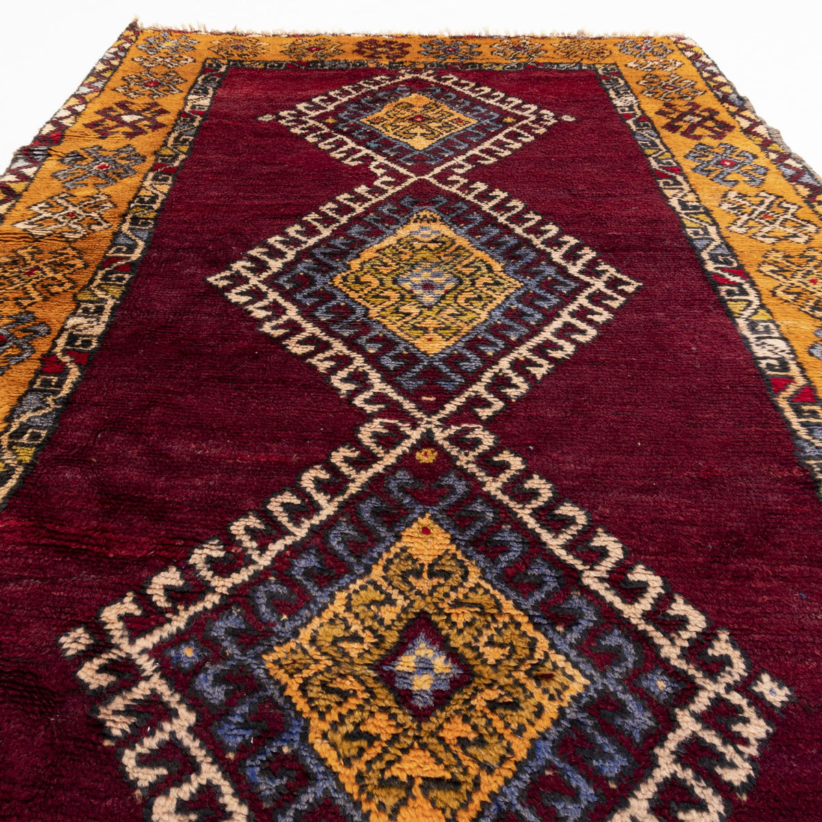 Meram - (6'4" x 7'2") Oriental Turkish Rug