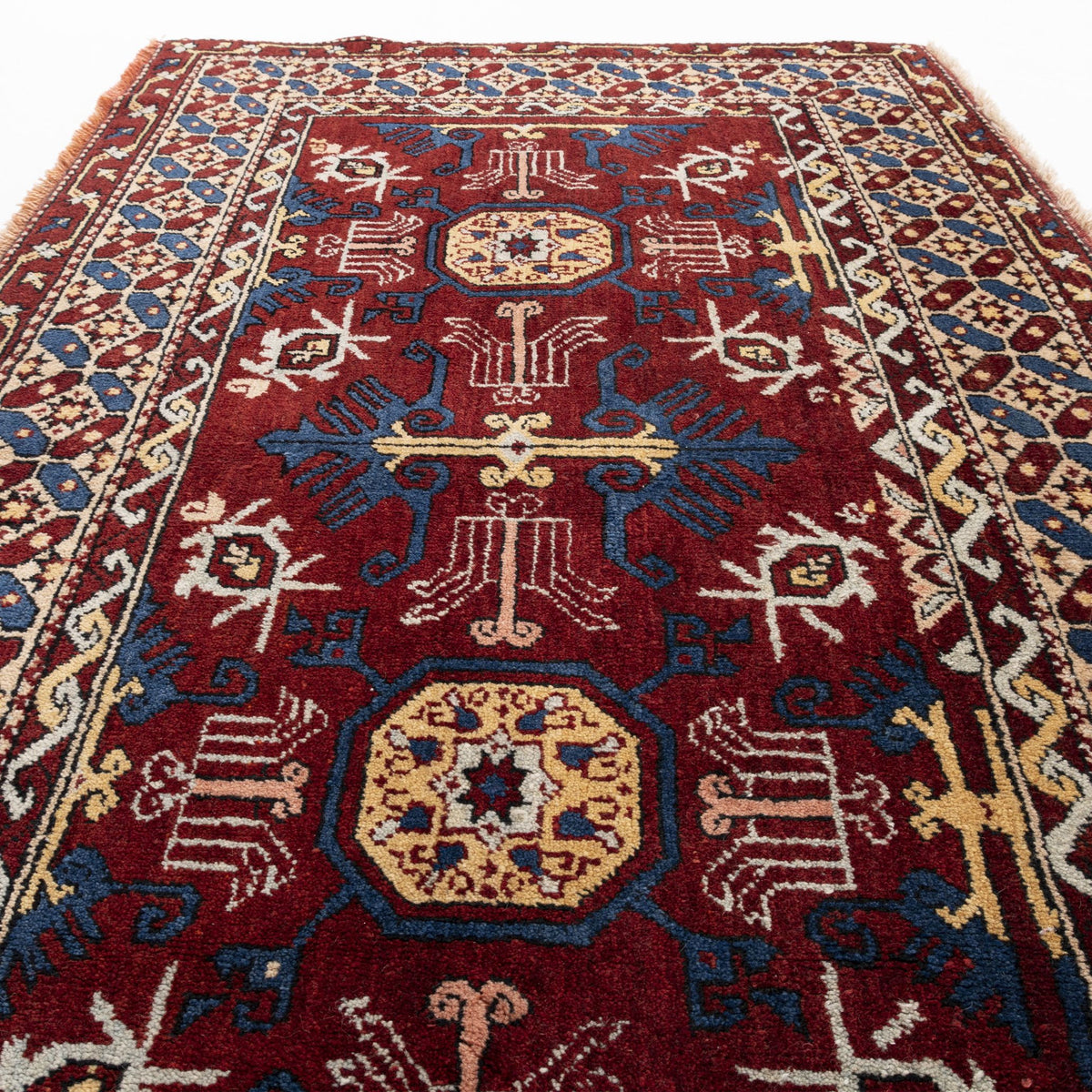 Gure - (3'8" x 9'11") Oriental Turkish Rug