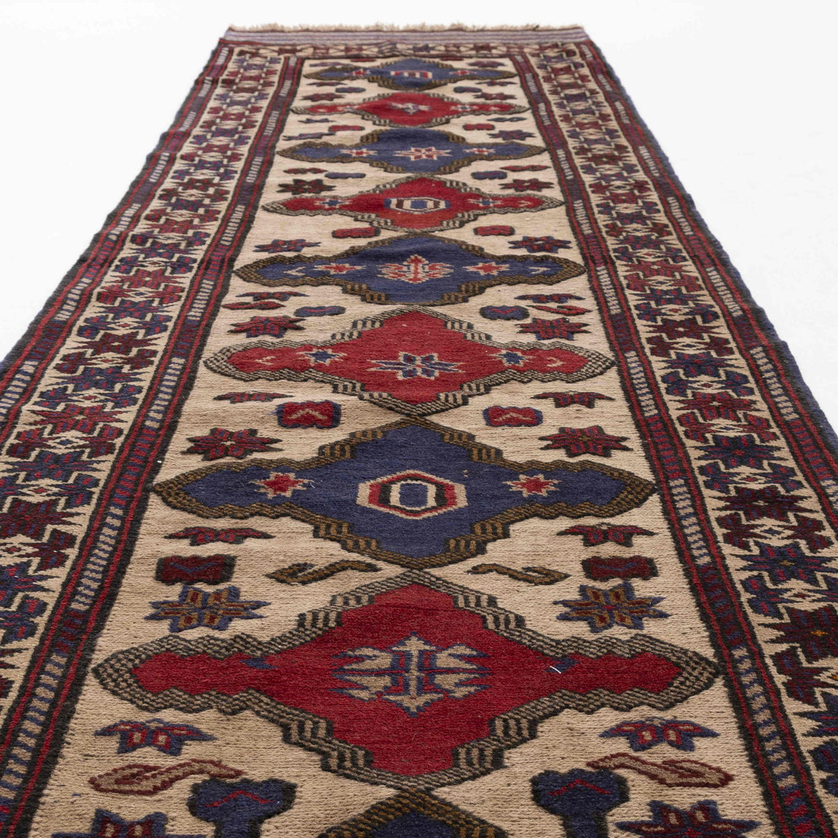 Sevan - (2'10" x 11'10") Vintage Turkish Rug