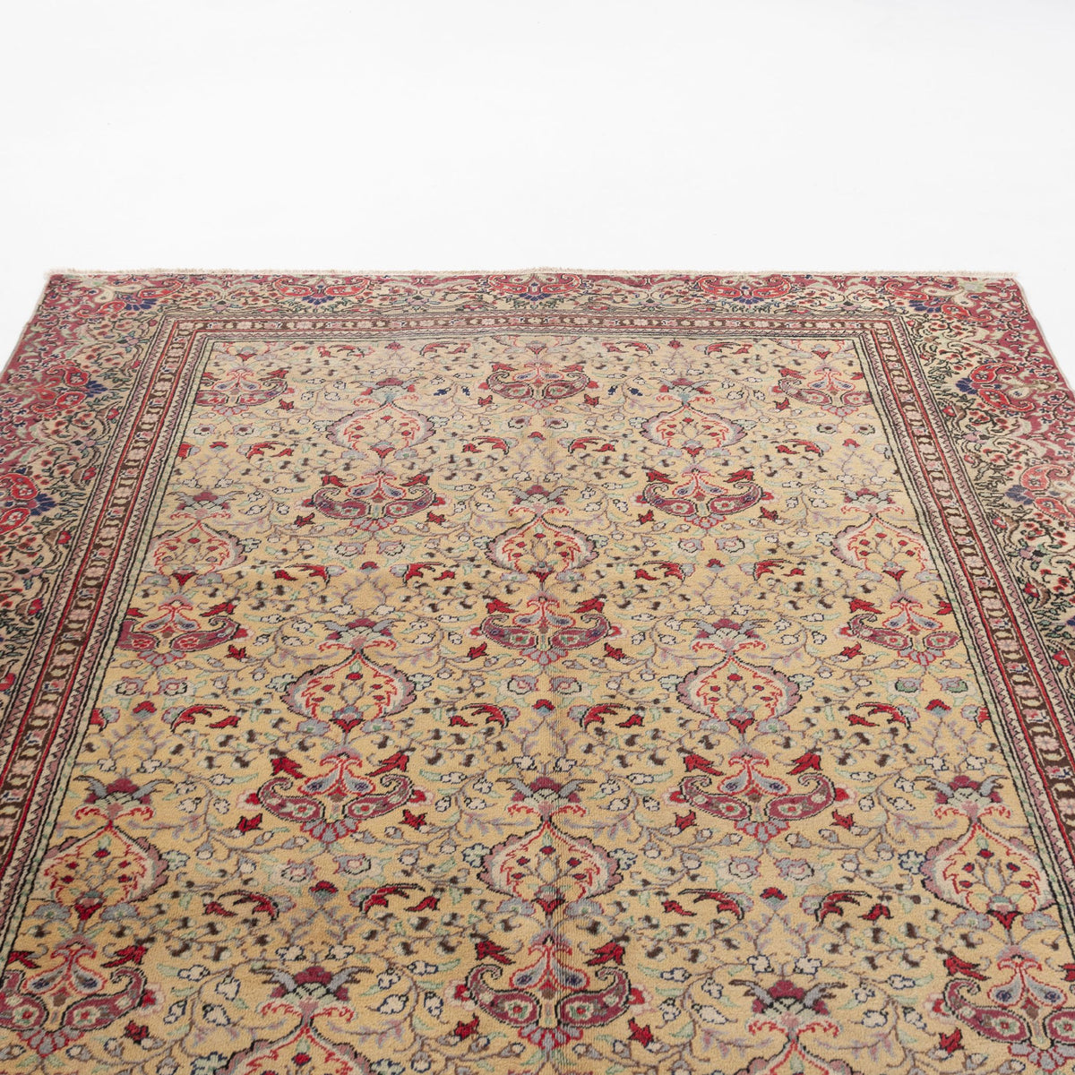 Rayizan - (6'7" x 9'5") Oriental Turkish Rug