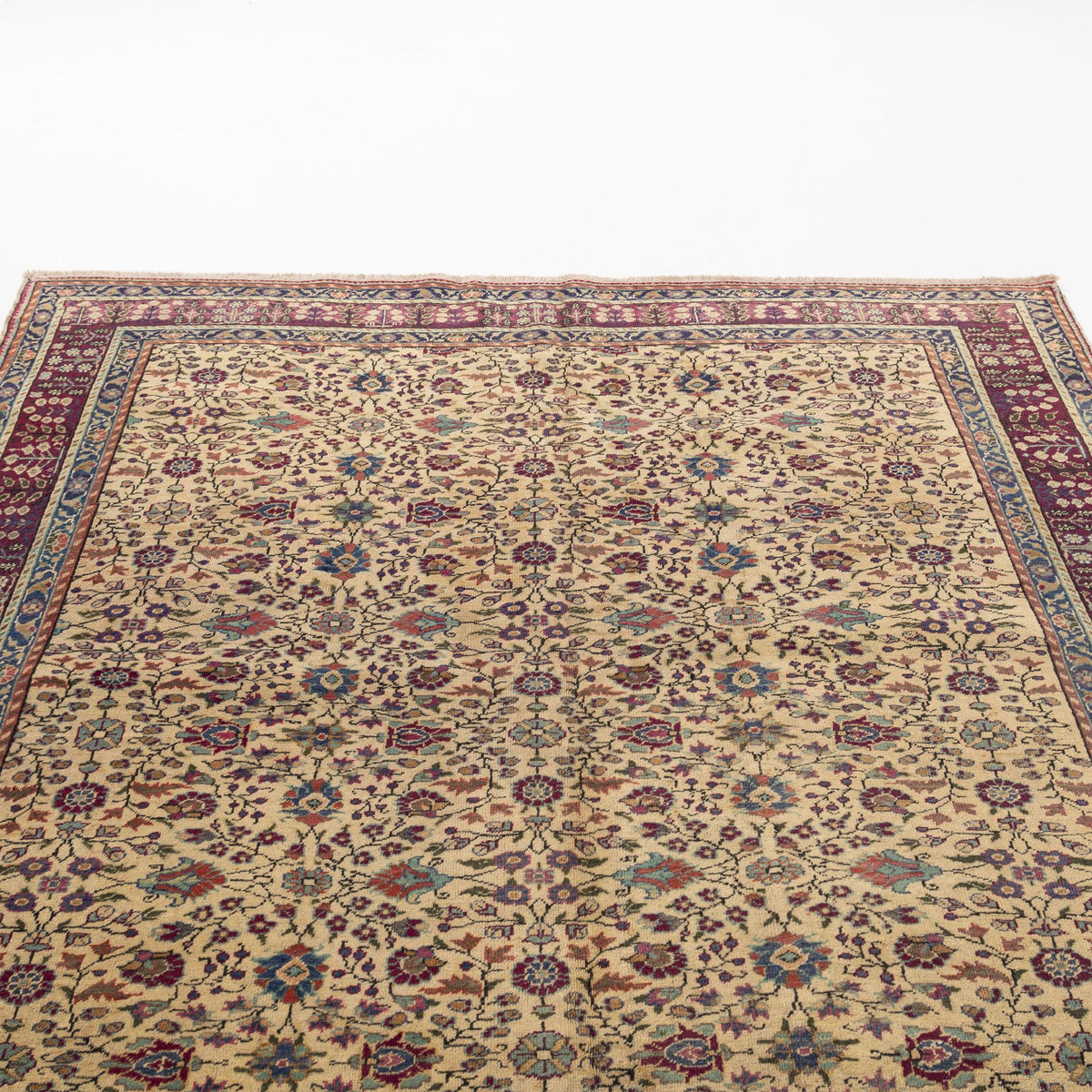 Telmiyan - (6'4" x 9'6") Oriental Turkish Rug