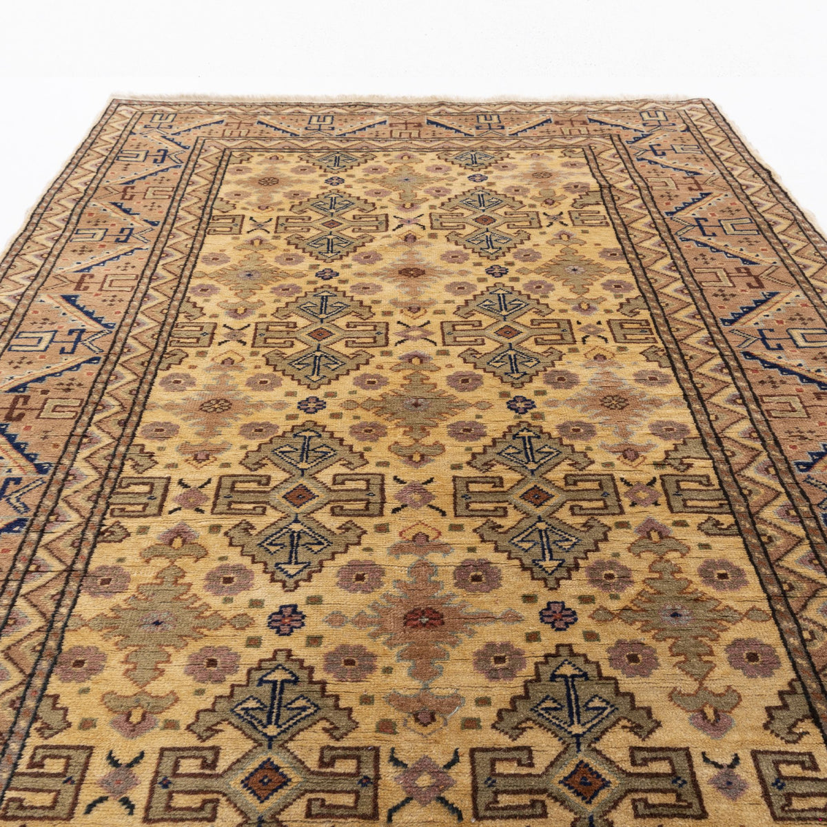 Akpinar - (3'7" x 5'7") Vintage Turkish Rug