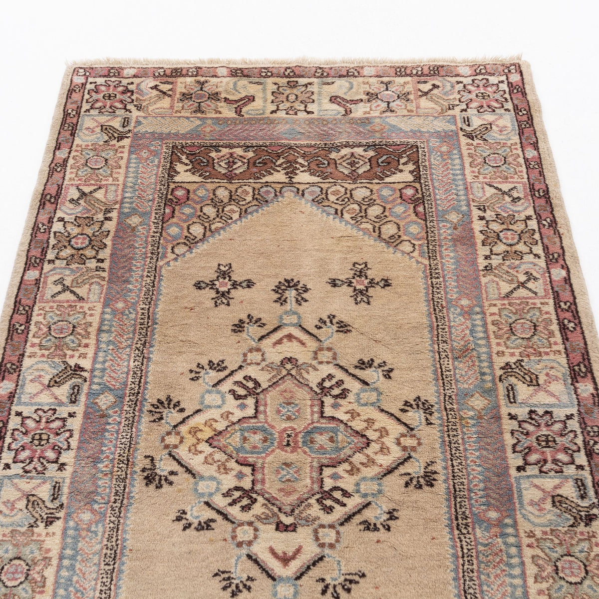 Kopann - (3'7" x 6'1") Vintage Turkish Rug