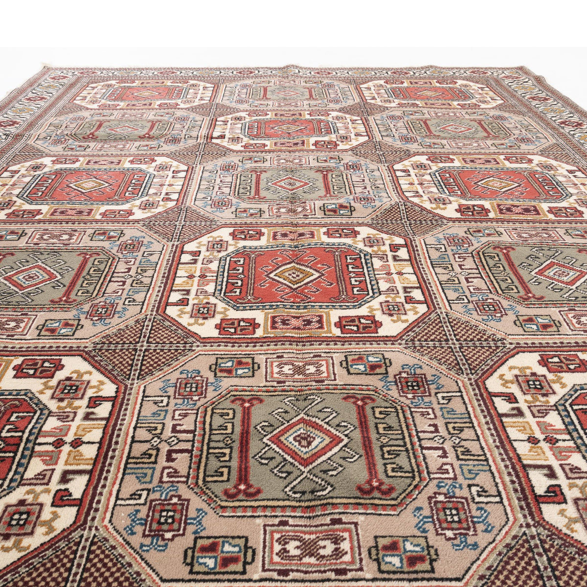 Sinemili - (6'7" x 9'11") Oriental Turkish Rug