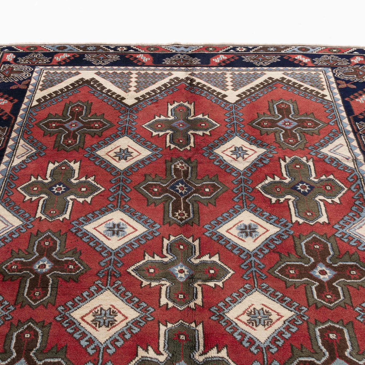 Sholviran - (6'4" x 9'6") Oriental Turkish Rug