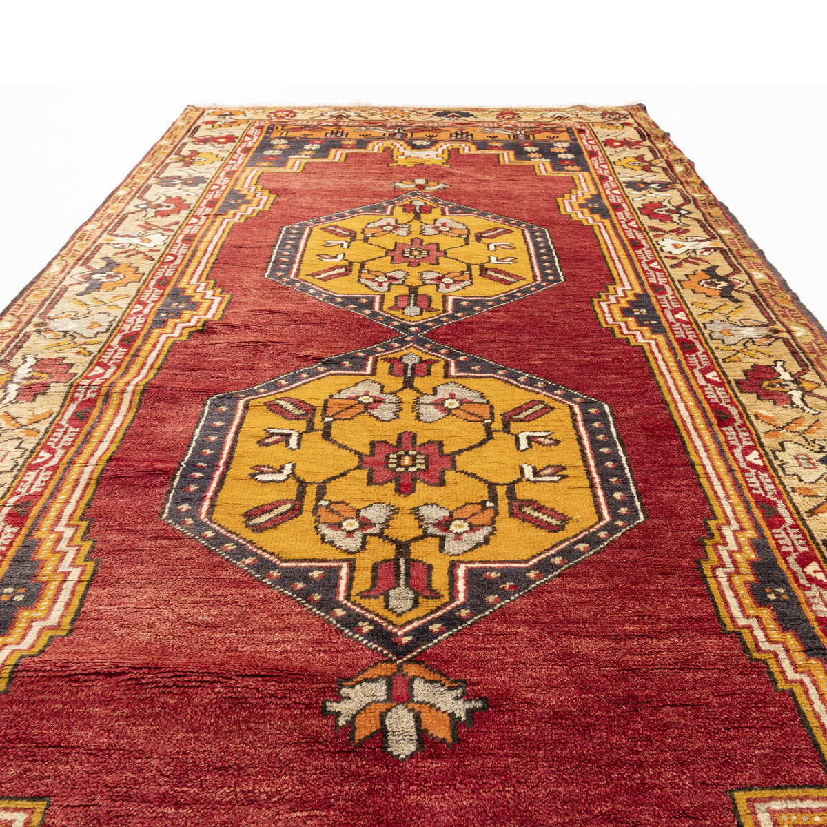 Sertach - (4'3" x 9'1") Oriental Turkish Rug