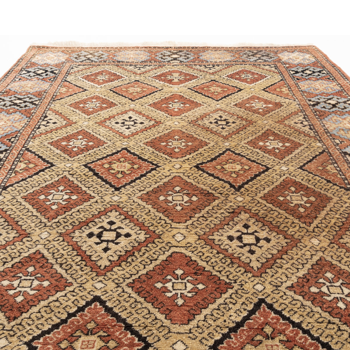 Khorzum - (4'9" x 6'7") Oriental Turkish Rug