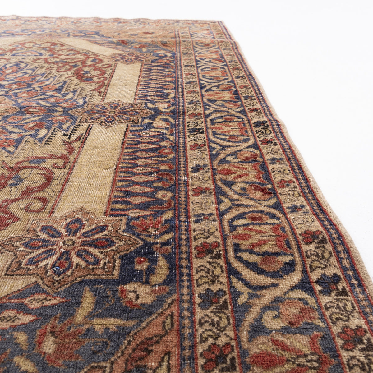 Ketikhan - (4' x 6'1") Vintage Turkish Rug