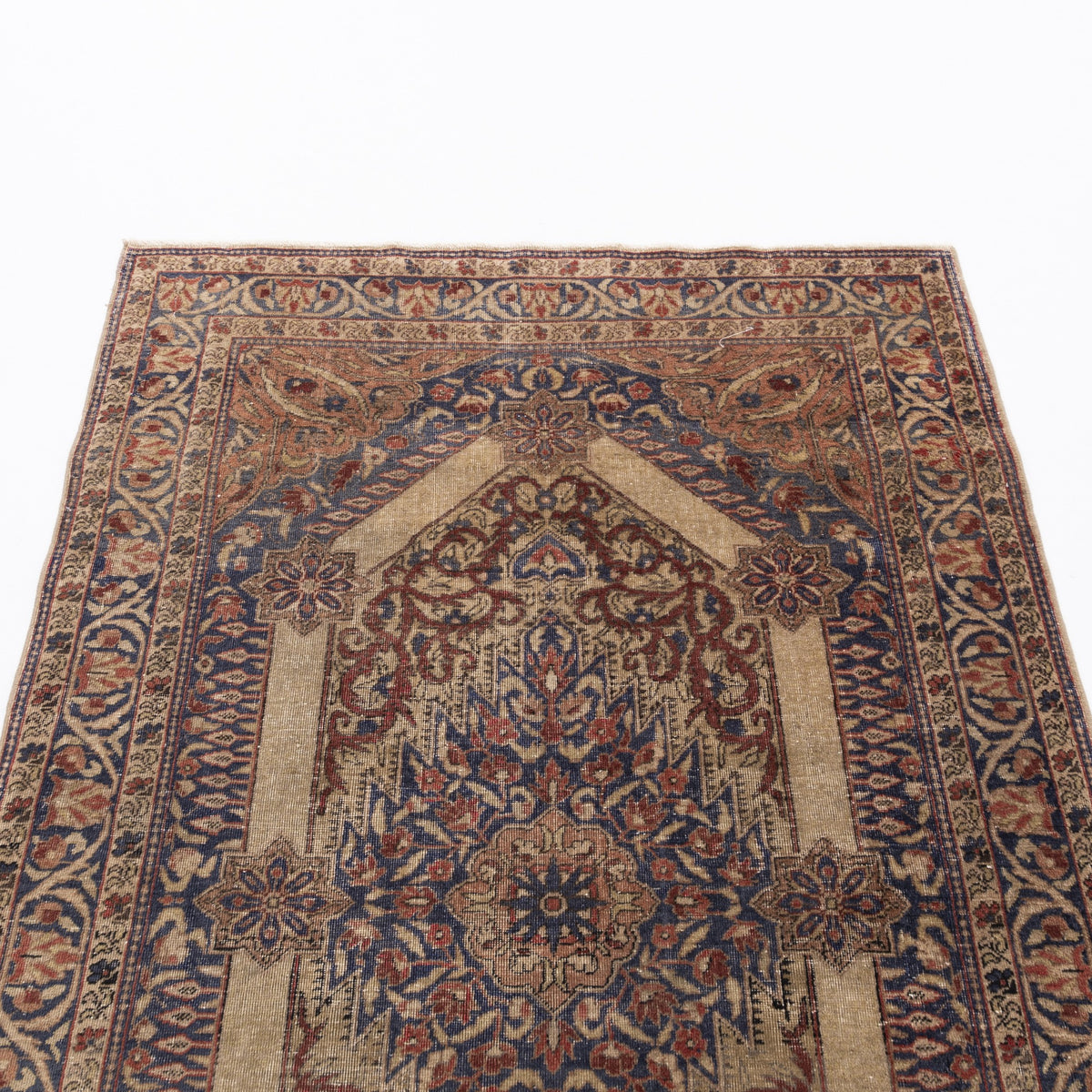 Ketikhan - (4' x 6'1") Vintage Turkish Rug