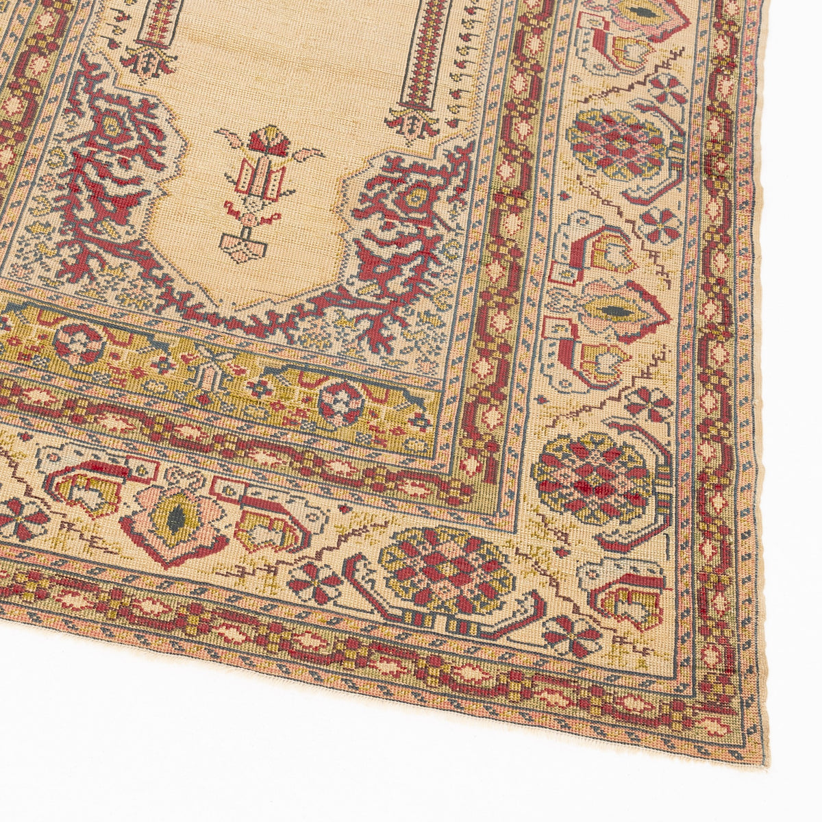 Dzapni - (3'7" x 4'9") Oriental Turkish Rug