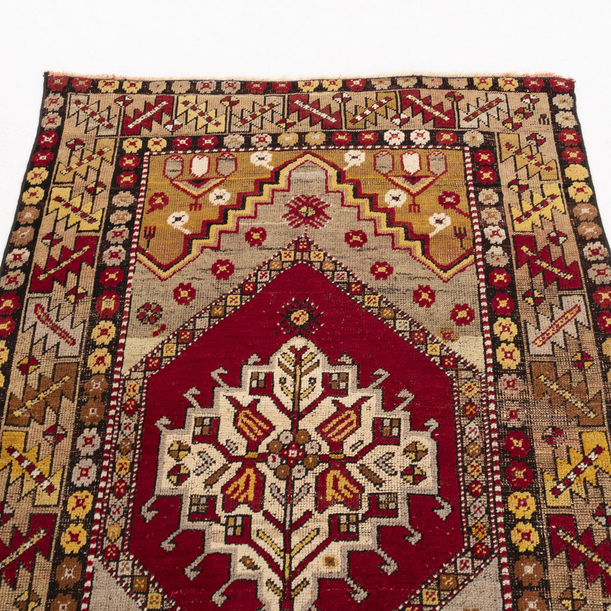 Harutyan - (3'6" x 4'11") Oriental Turkish Rug