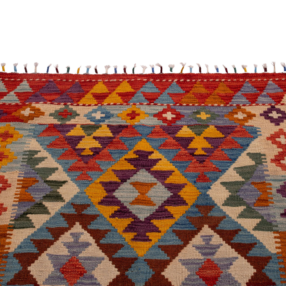 Bolodor - (3'3'' x 5'2'') Vintage Turkish Kilim