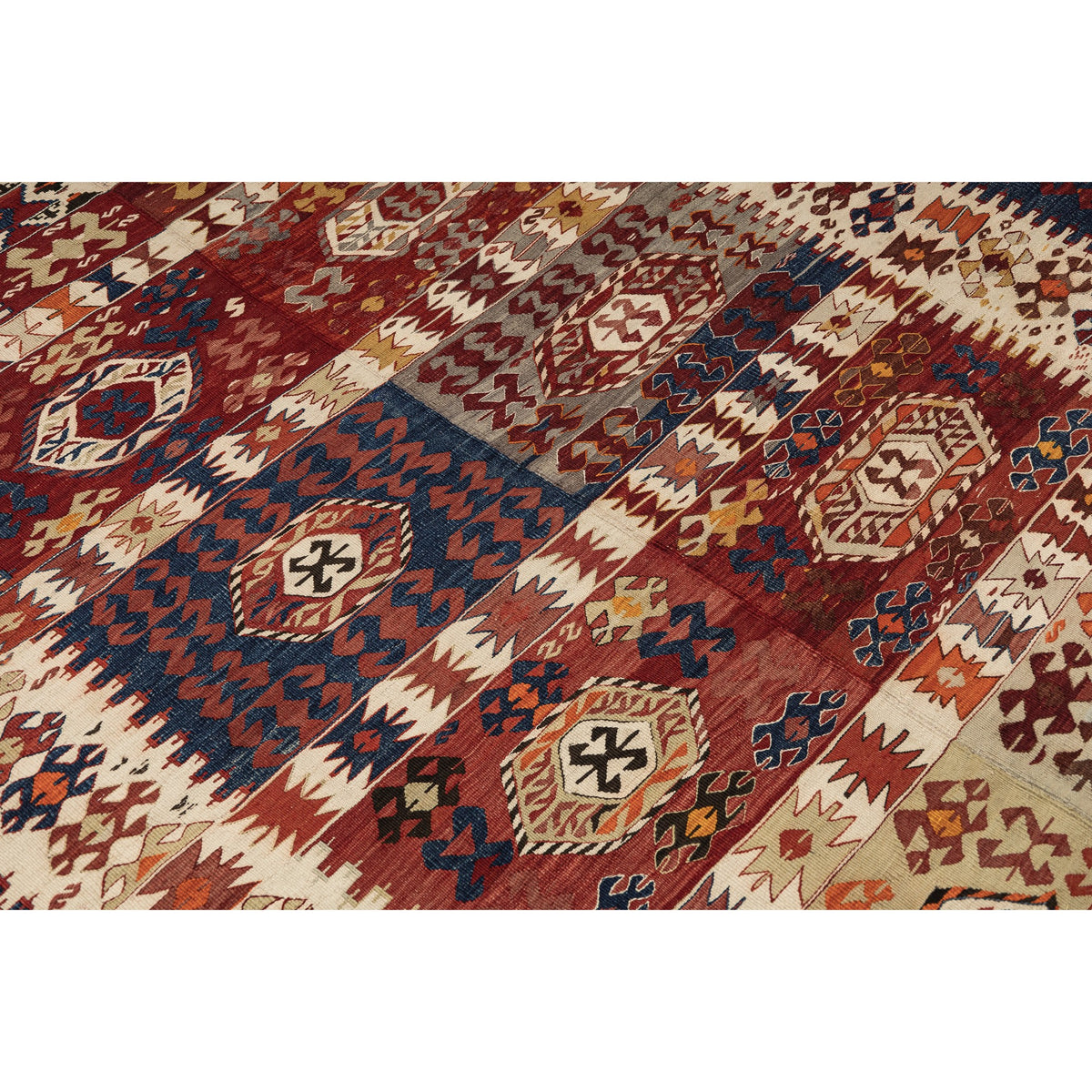 Malakopia - (5'8''x 8'11'') Antique Turkish Kilim