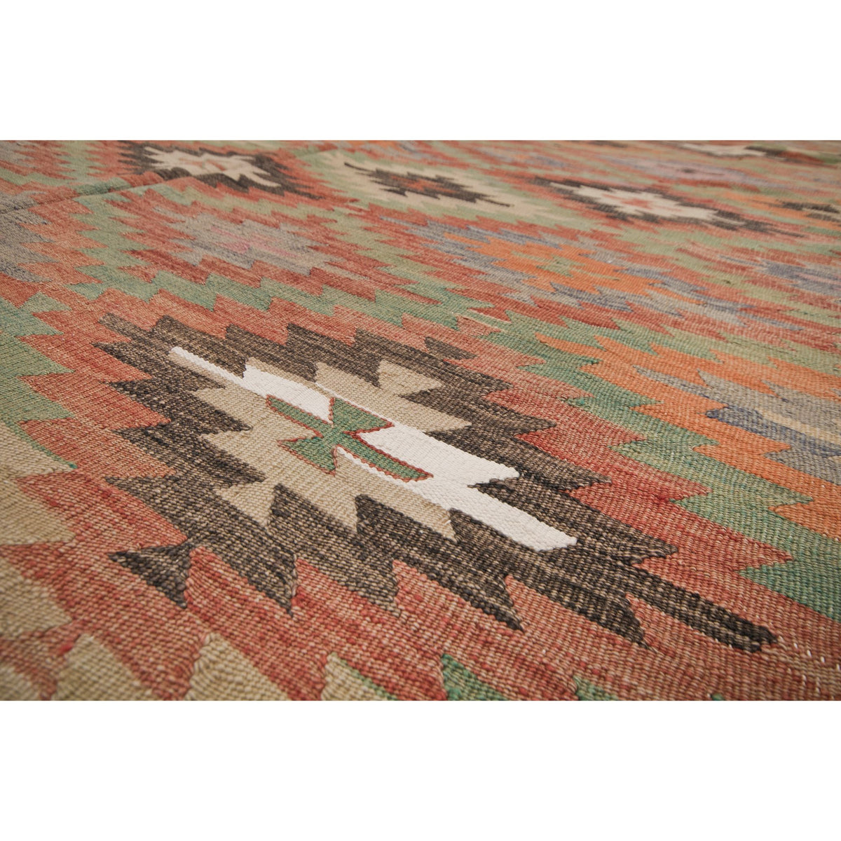 Ulas (5'2" x 9') - Vintage Turkish Kilim