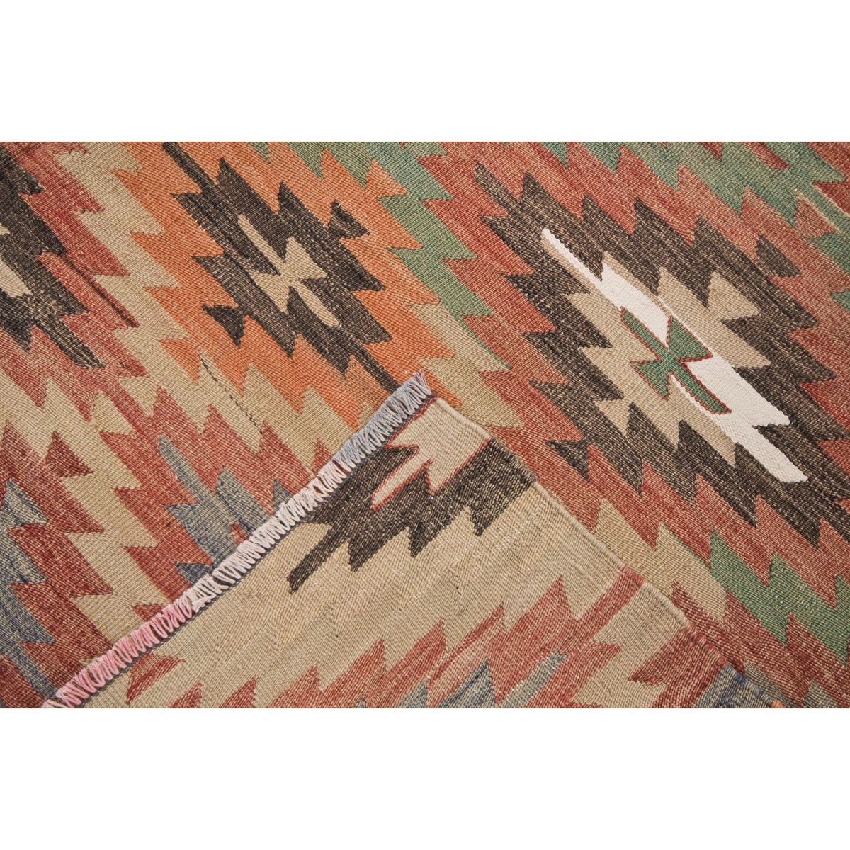 Ulas (5'2" x 9') - Vintage Turkish Kilim